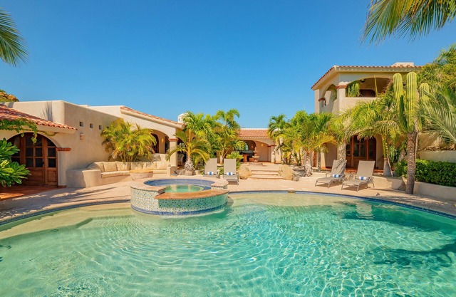 Tropical Hacienda Style Mexican Villa in Secure Gated Community
