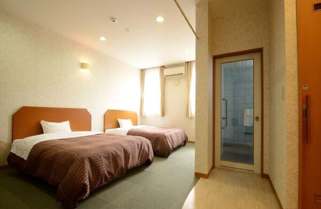 Twin Westernstyle room with color bath hot spring/Iyo-gun Ehime