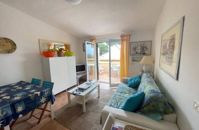 Two-room apartment with sea view