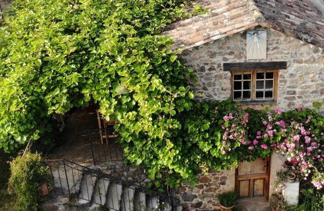 Typical Cévenol Mazet with magnificent view