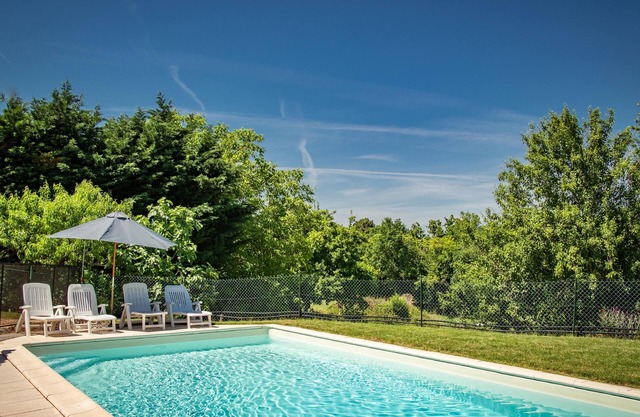 Typical French house with pool and views