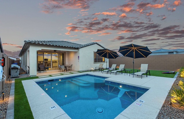 Ultimate Family Getaway: Luxurious 4BR Home with Pool & Mountain Views!