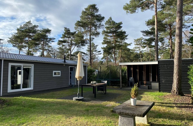 Unieke, rustige plek met veel privacy aan de bosrand op Veluwe park Lierderholt!