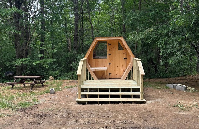 Unique Hexagon Cabin in Hermon, Maine!