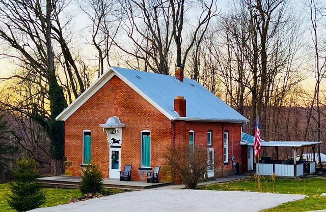 Unique Remodeled 1888 Schoolhouse with Highland Cows