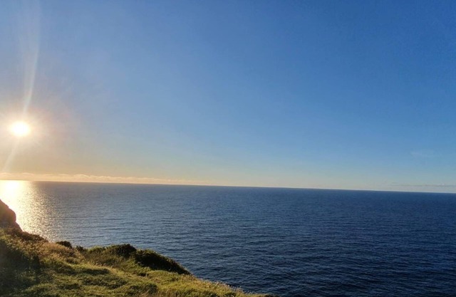 Unwind by the Atlantic Ocean, watching the tide go in and out