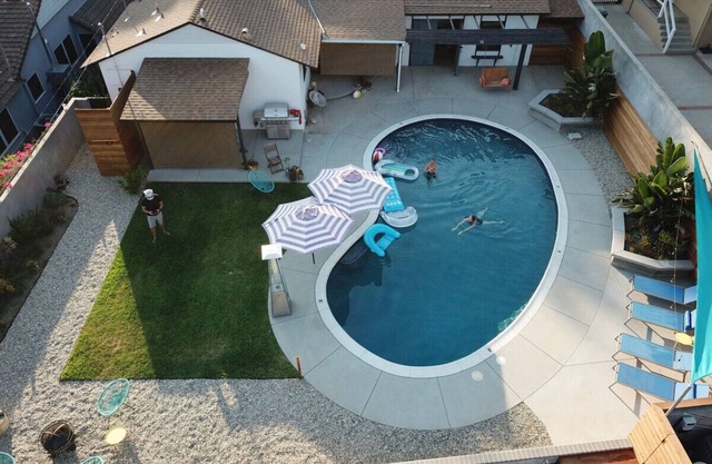 Updated classic mid-century ranch home with pool