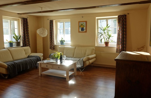 Urgemütliche apartment on the ground floor in Bad Schandau/cribs