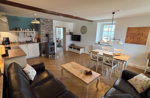 Vacation apartment Zur alten Schäferei with sauna in the historic four-sided courtyard