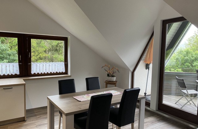 Vacation apartment Am Irrenbächle, 68sqm, attic, 2 bedrooms, balcony, max. 4 persons