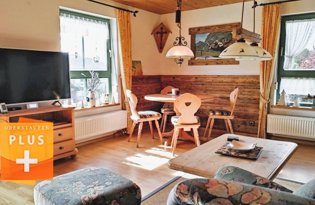 Vacation apartment in Oberstaufen/Kalzhofen with OberstaufenPLUS and dogs allowed