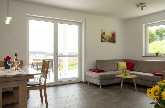 Vacation apartment Mohnblume, 57 sqm, 2 bedrooms, south-facing terrace, max. 4 persons