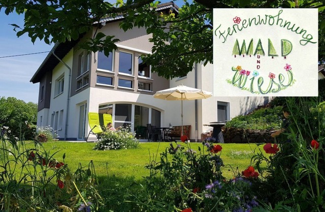 Vacation apartment Wald und Wiese - 2-bed vacation apartment Forest and meadow shower/WC,