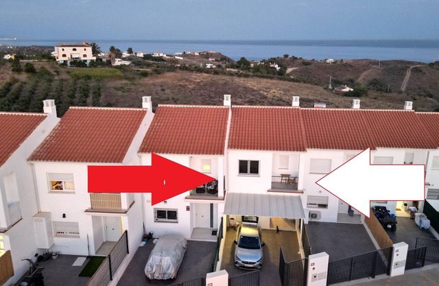 Vacation home Niza Beach m. Sea view, 25 km v. Malaga, free 8.7.-16.7. free 850€