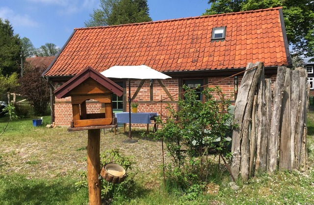 Vacation home Tüschow A rustic half-timbered house between the Elbe and the Schaalsee