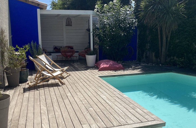 Villa à Montpellier Avec Piscine - Jusqu'à 7 Personnes - 20 min Plage