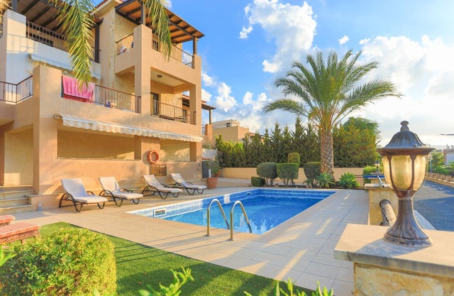 Villa Arbanassi Latchi, beach, pool, A/C, WiFi, garden, views