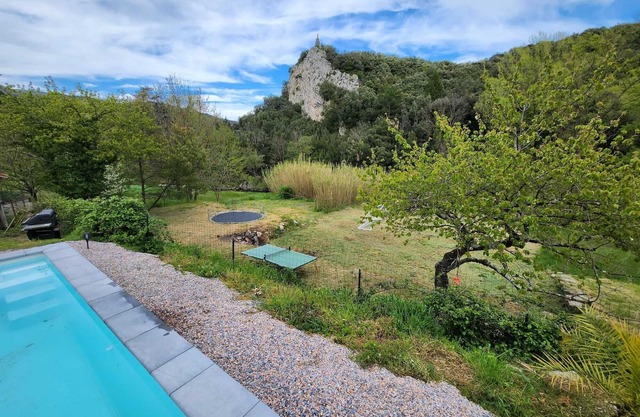 Villa Avec Piscine et Riviére Privée - Olargues - Gorges D'héric