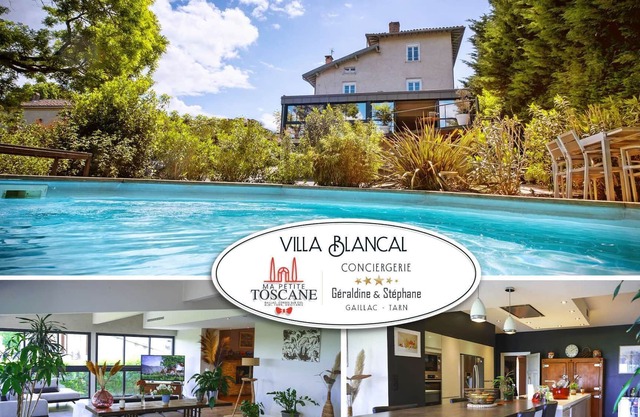 Villa Blancal - Swimming pool - Air conditioning - Exceptional view over the valley.