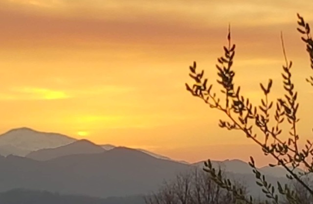 villa du Sarrat in the Baronnies facing the Pyrenees