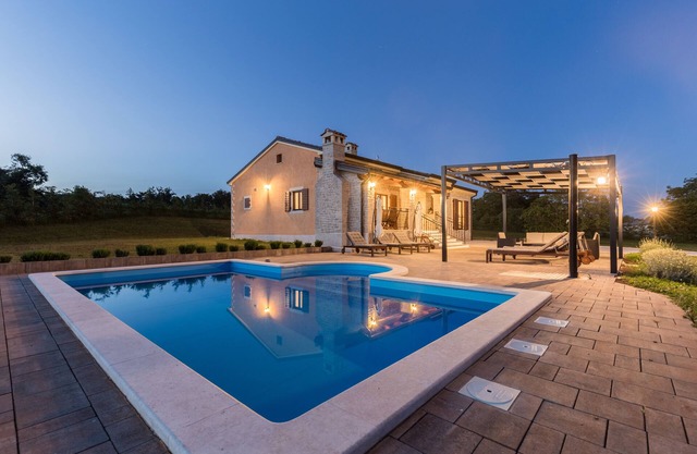 Villa Elida in Pazin, 6 people, private pool, BBQ, best choice for families