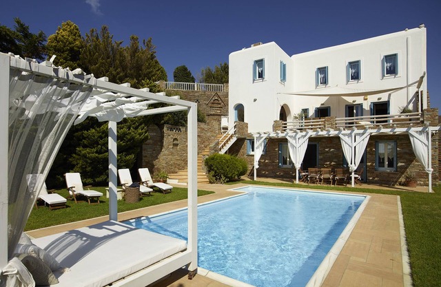 Villa Etheria with private pool in Andros Greece-Enjoy a memorable vacation