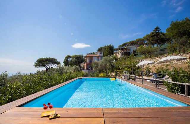 Villa Fedora, with private pool, between Sorrento and Amalfi Coast