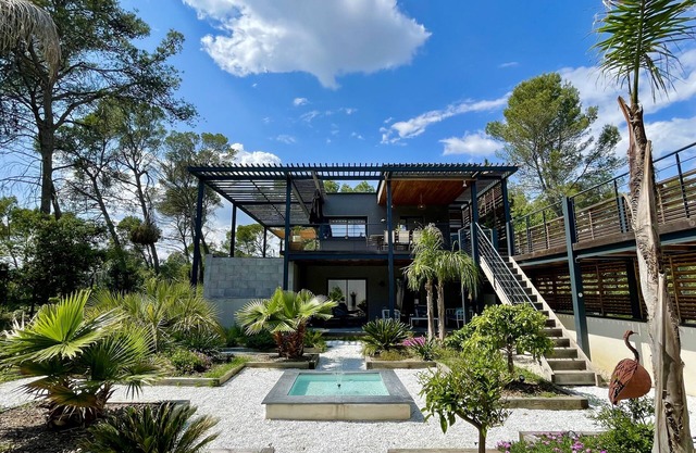 Villa D'architecte Avec Piscine Nichée Dans une Pinède à 5 min de Montpellier