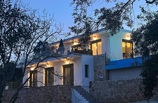 Villa Helios with private pool in Pyrgi