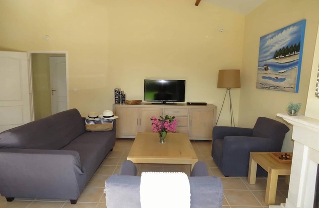 Villa in Les Forges with Golf & Pool Access