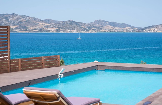 Villa Korina at Makria Myti, Paros