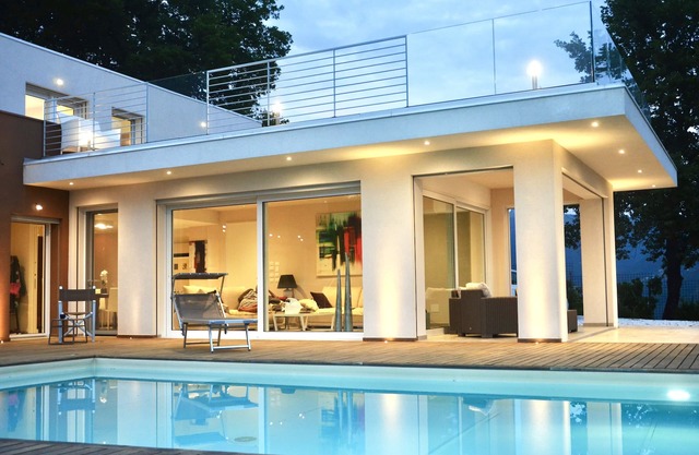 Villa Olympia - Pool Sea View Mountains Lake Nature Sleeps 8 Air Con Wi-Fi