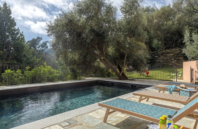 Villa Piccula Plus, with sea view pool, in a historic site in Erbalunga