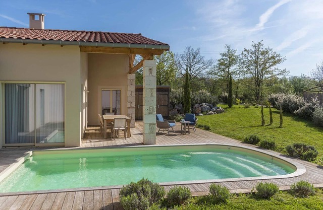 Villa Puycelsi air-conditioned & heated swimming pool in a magnificent Domain - XVII