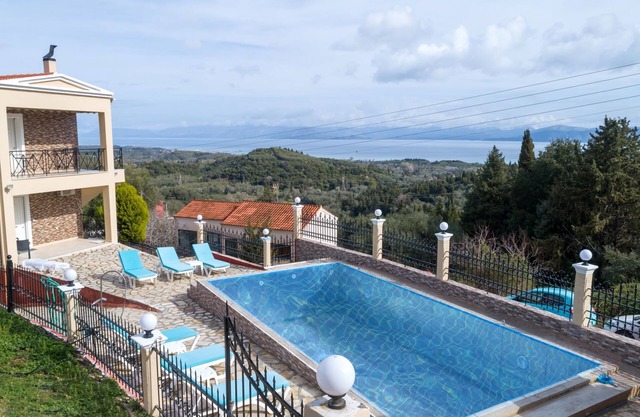 Villa Spartera Sea View by CorfuEscapes