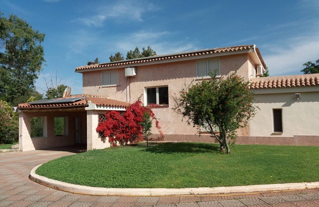 Villa surrounded by greenery