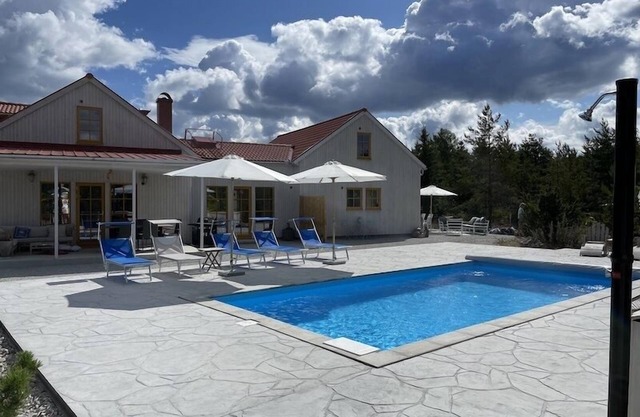Villa VitvikenA in Gotland, Pool