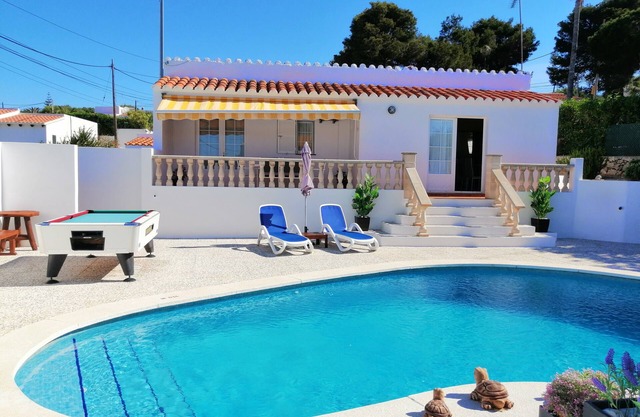 Villa With Private Pool, Air Conditioning, WiFi, billiard and table tennis