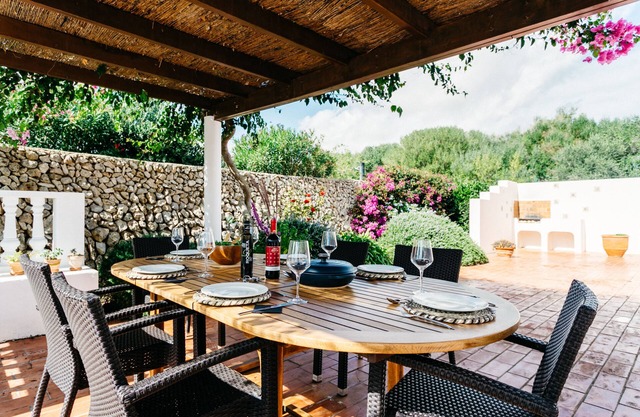 Villa with Private Pool set in Mature Gardens in Trebeluger Es Castell
