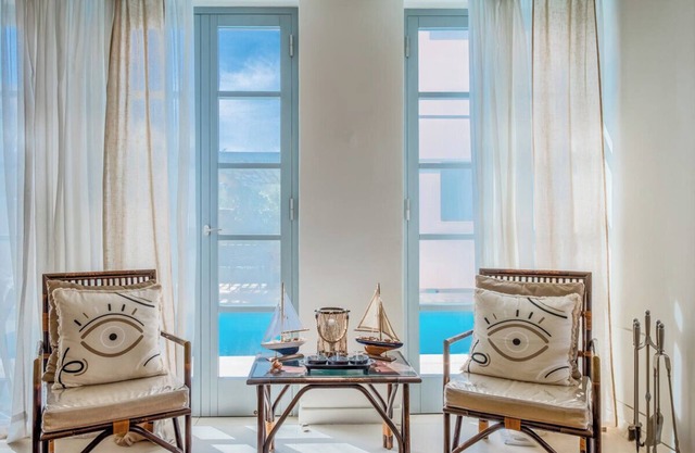 Villa Zoi with Pool - Sunset & Sea Views in Poseidonia, Syros