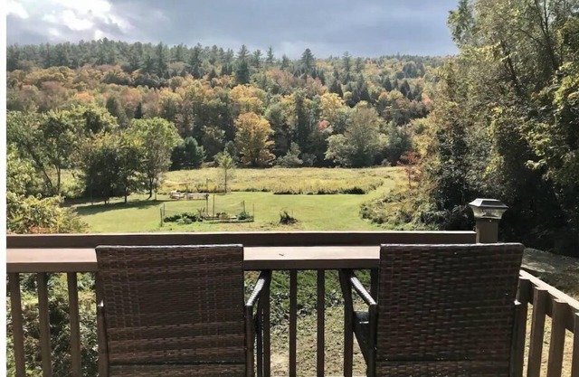 Village Home with 15 acre backyard on the river
