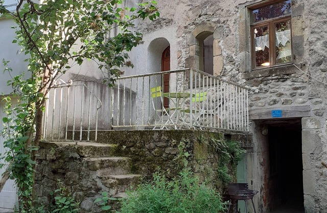 Village house in a pretty car-free street