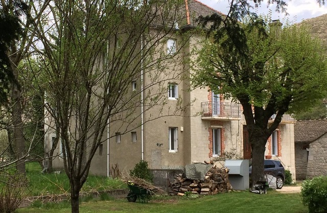 Village house by the river at the foot of Mont-Lozère
