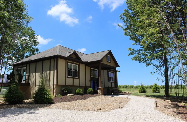 Vineyard Villa overlooking 40 acres of Vineyards in Ohio Wine Country