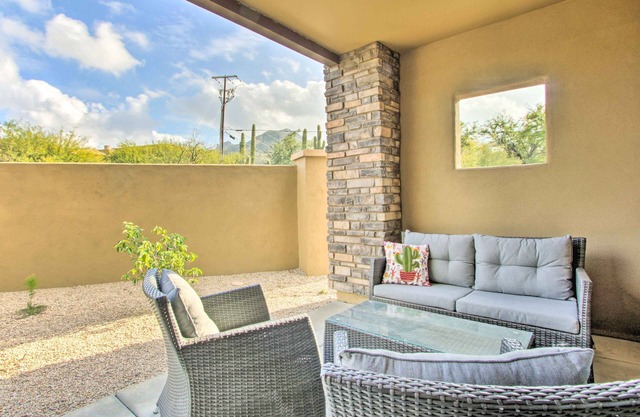 Walkable Cave Creek Townhome w/Private Patio!