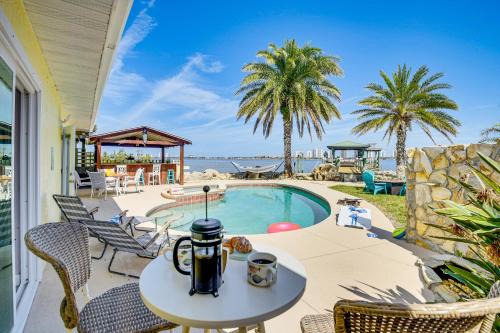 Waterfront Daytona Escape with Pool and Game Room!