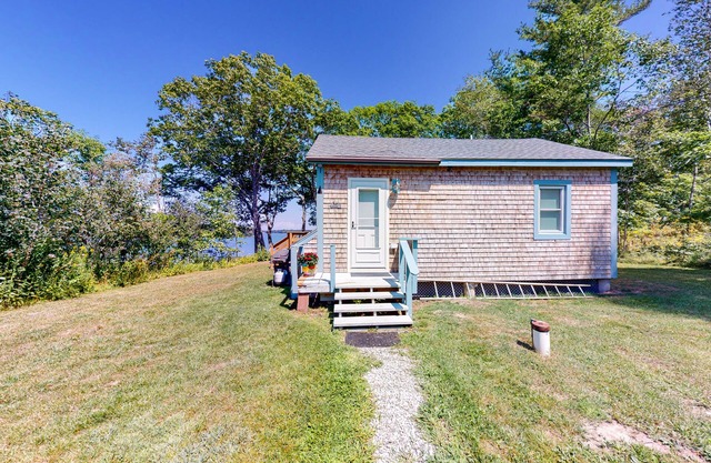 Waterfront home on St. George River with private beach & deck - near festivals