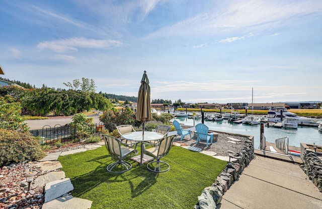Waterfront Home w/Dock & Hot Tub in Oak Harbor!