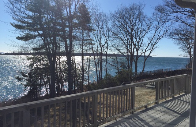 Waterfront house on Muscongus Sound, Round Pond