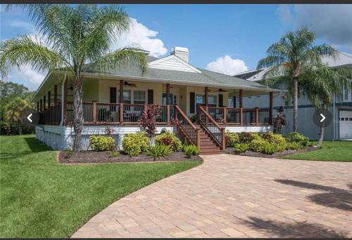 Waterfront Key West Style Home